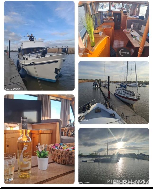 Gruno Motoryacht Verdränger Stahlyacht