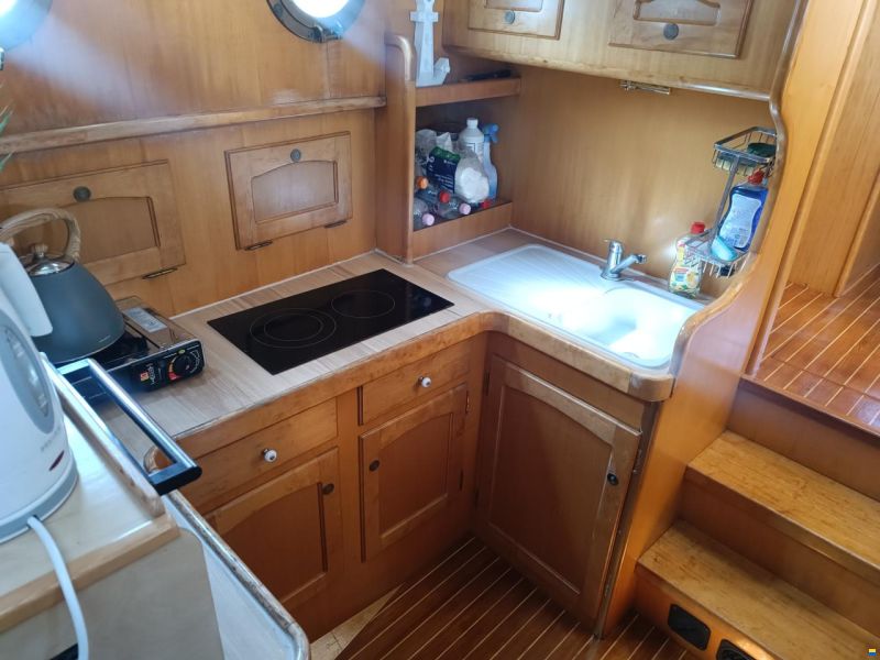 Gruno Motoryacht Verdränger Stahlyacht