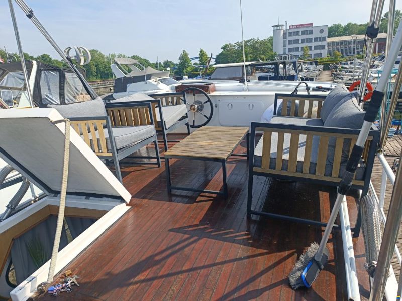 Gruno Motoryacht Verdränger Stahlyacht