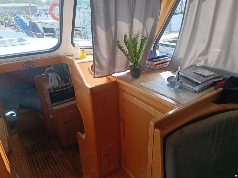 Gruno Motoryacht Verdränger Stahlyacht