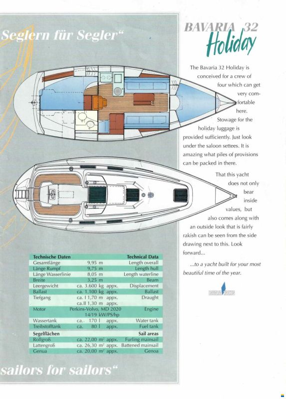 Bavaria 32 Holiday