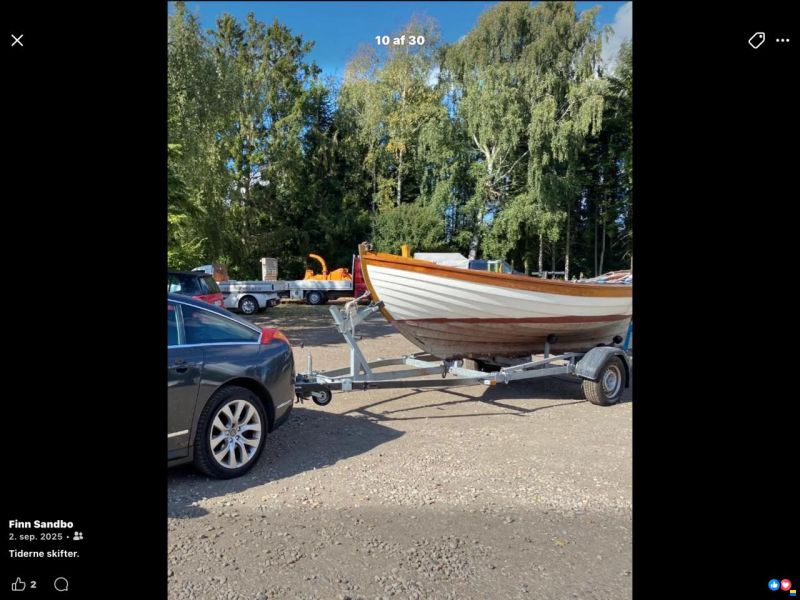 Kragejolle Bandholm Sjægte