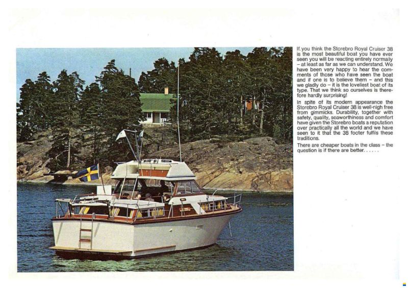 Storebro Royal Cruiser Storö 38