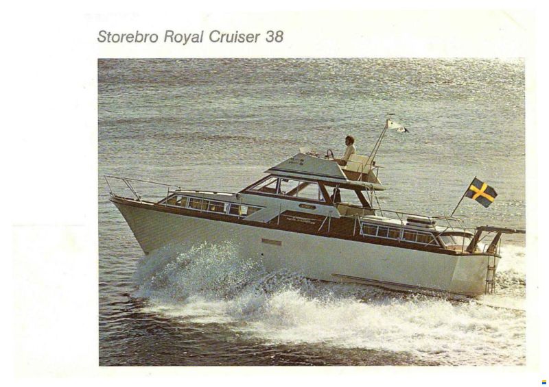 Storebro Royal Cruiser Storö 38