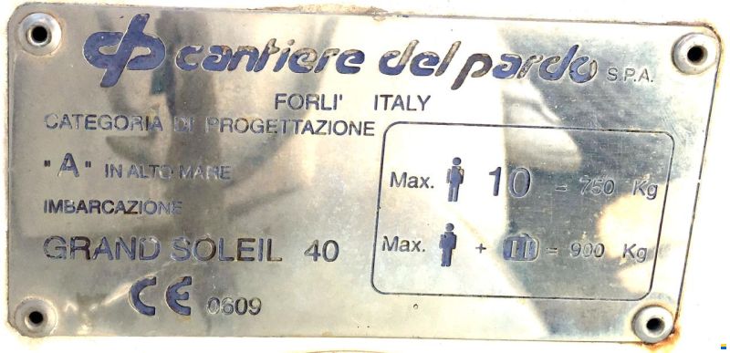 Cantiere del Pardo Grand Soleil 40'