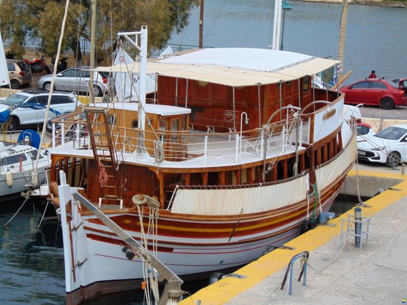 Traditional Greek Passenger Vessel
