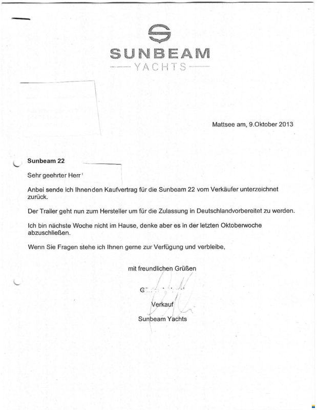 Schöchl Sunbeam 22