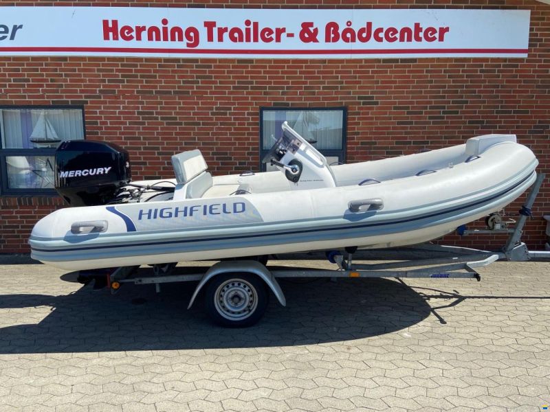Highfield DL420 m/Mercury F60 hk EFI 4-takt og Var