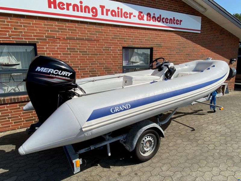 Grand S470 rib m/jockeypult m/Mercury F40 hk E
