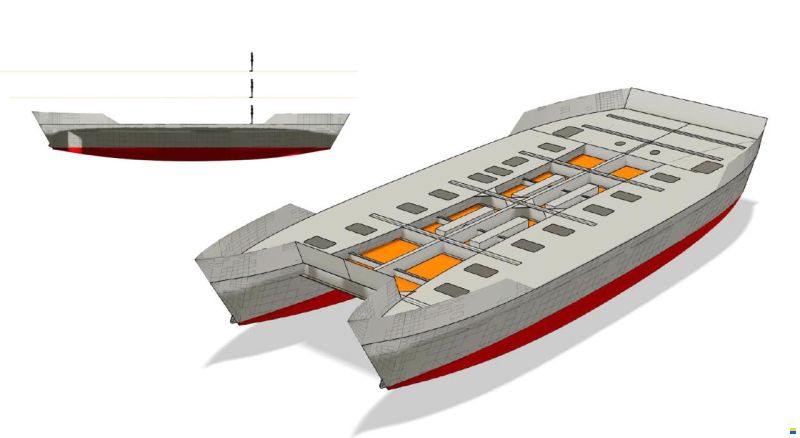 30m catamaran project