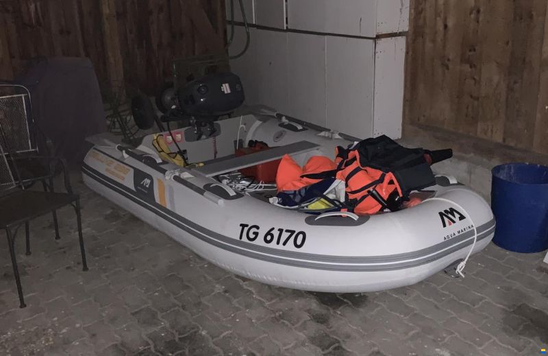 Aquamarina mit Yamaha 6PS