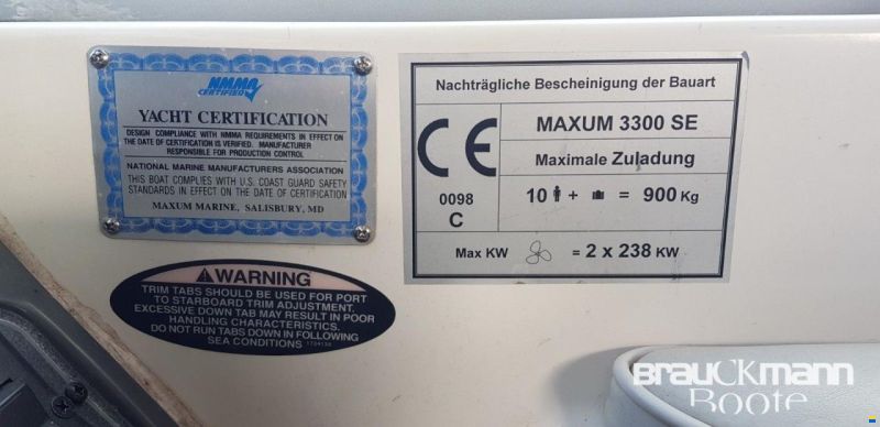 Maxum 3300 SE