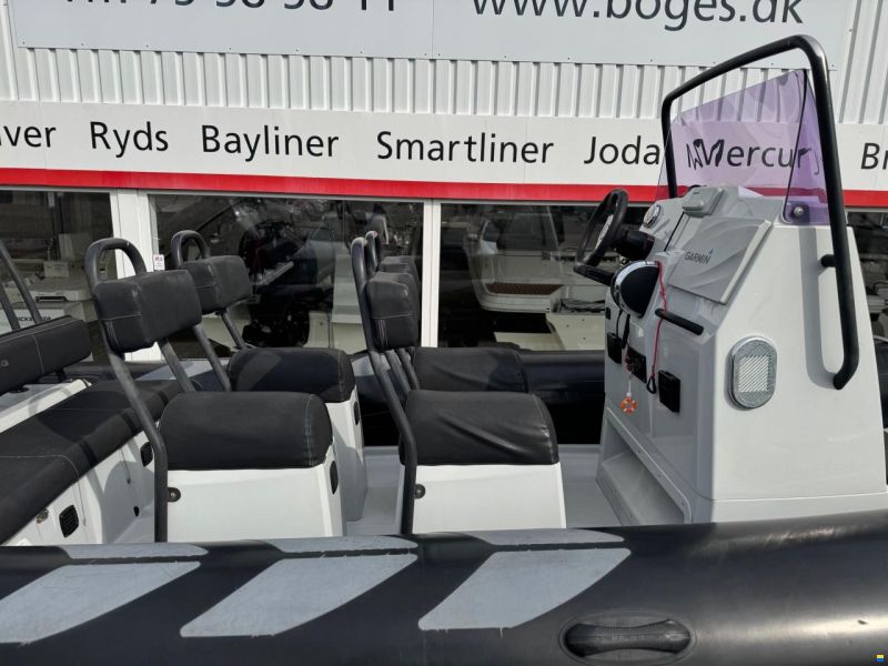 Brig Inflatable Boats 610 Navigator RIB med F150 Mercury-EFI P