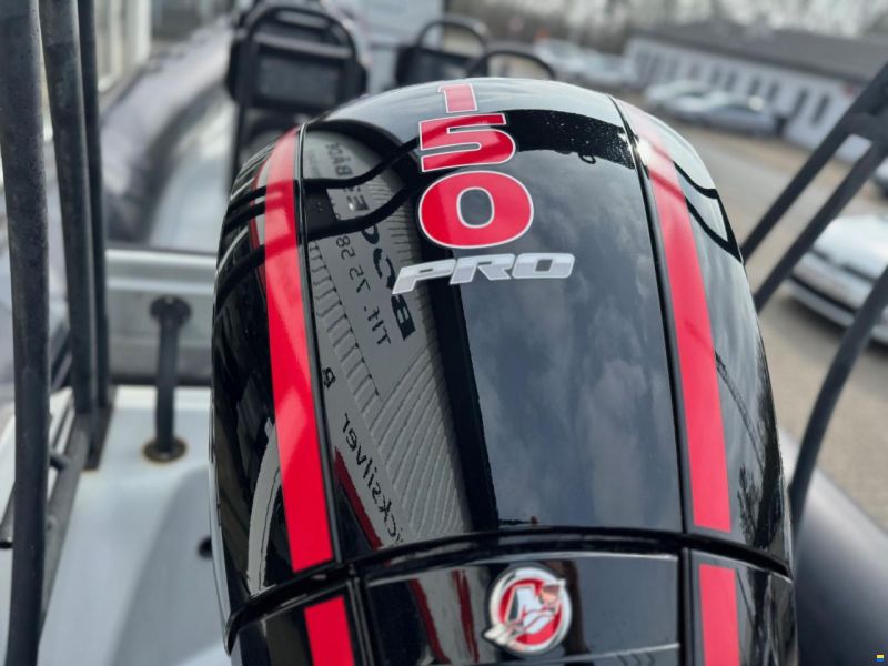 Brig Inflatable Boats 610 Navigator RIB med F150 Mercury-EFI P