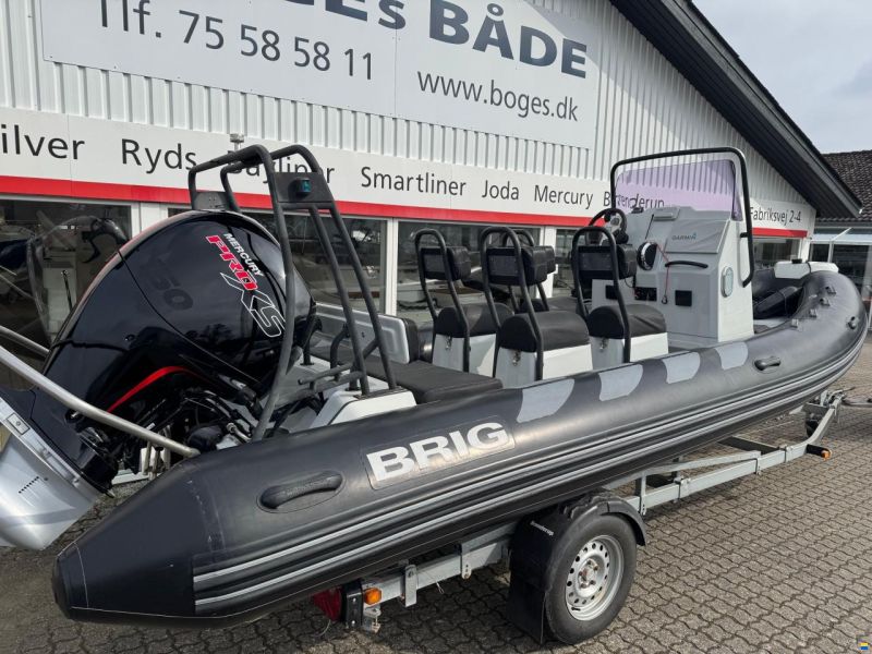 Brig Inflatable Boats 610 Navigator RIB med F150 Mercury-EFI P