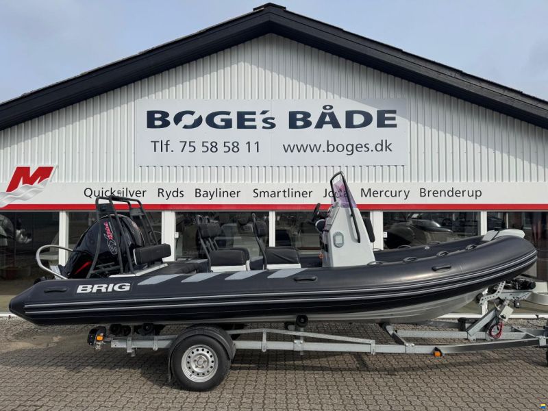 Brig Inflatable Boats 610 Navigator RIB med F150 Mercury-EFI P