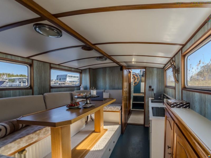 Barkas 16,5 m - woonschip