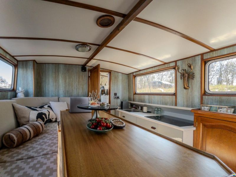 Barkas 16,5 m - woonschip