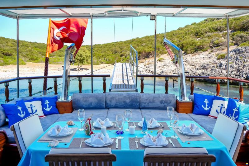 Klassische Bodrum-Gulet 55