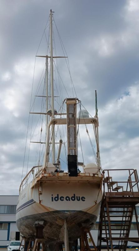 Steel schooner