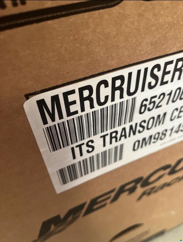 Mercury Racing ITS BOX Transom ***NEW**