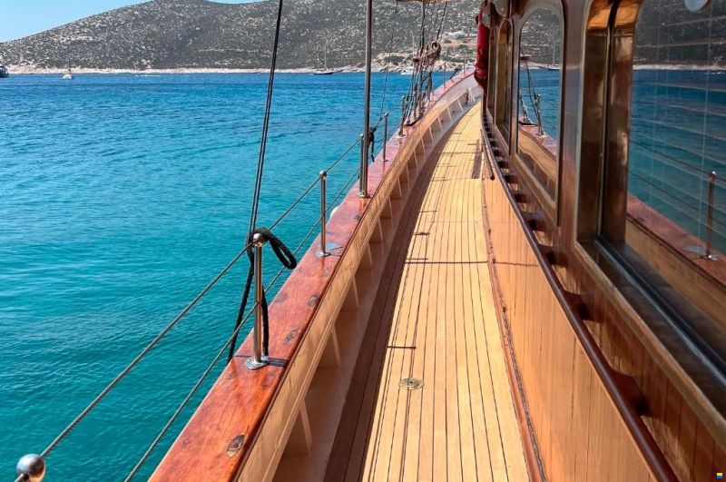 Psarros Shipyard Traditional Motor Sailer Kaiki