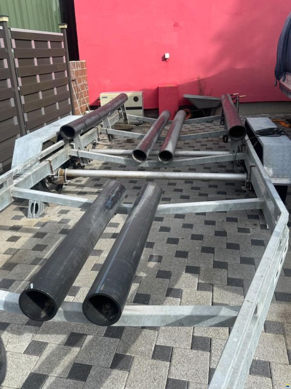 Schwerlast-Bootstrailer-Tandemachse