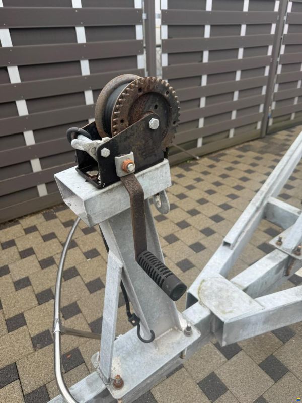 Schwerlast-Bootstrailer-Tandemachse