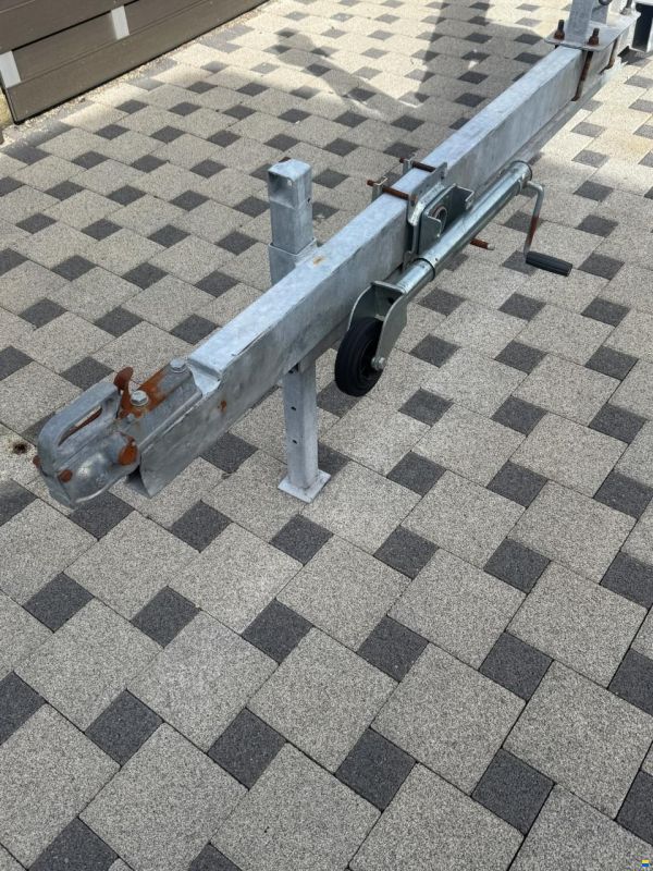Schwerlast-Bootstrailer-Tandemachse