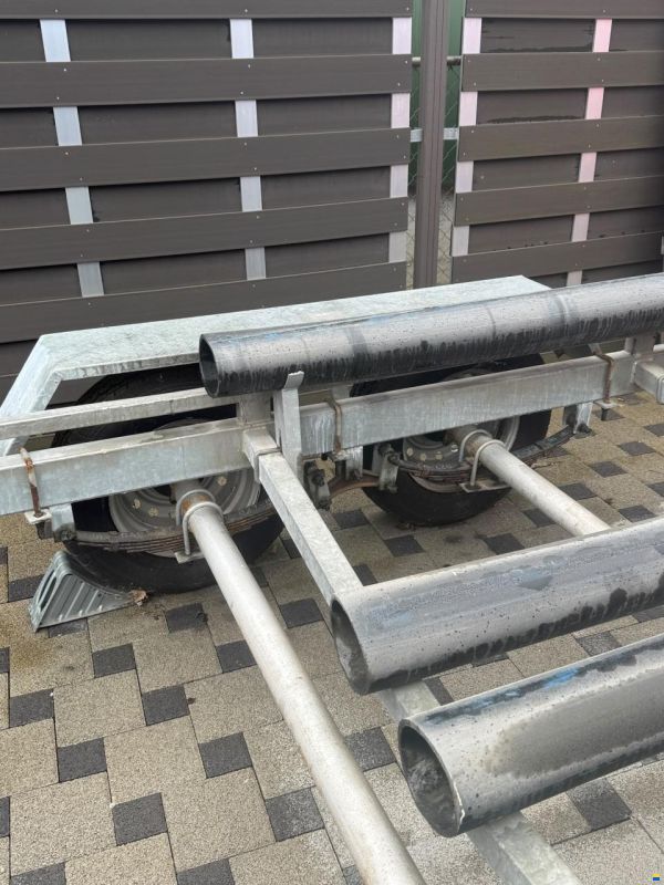 Schwerlast-Bootstrailer-Tandemachse