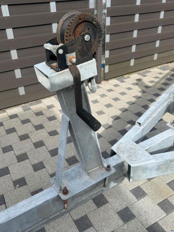 Schwerlast-Bootstrailer-Tandemachse