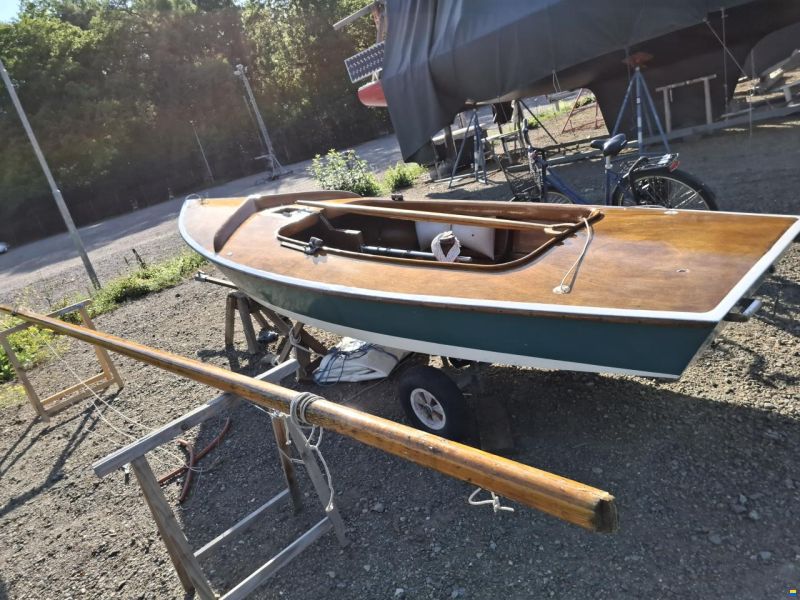 Classic Wooden Snipe Dinghy