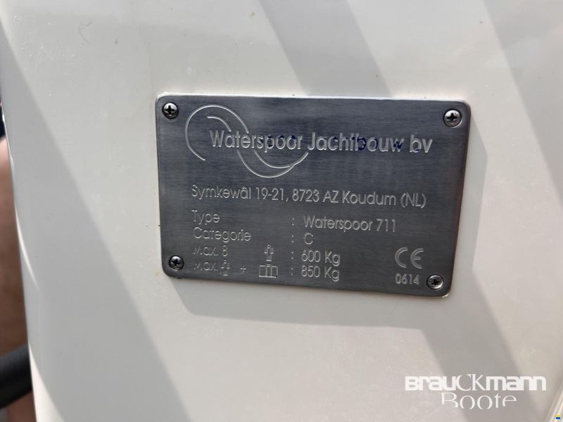Waterspoor Tendersloep 711 open
