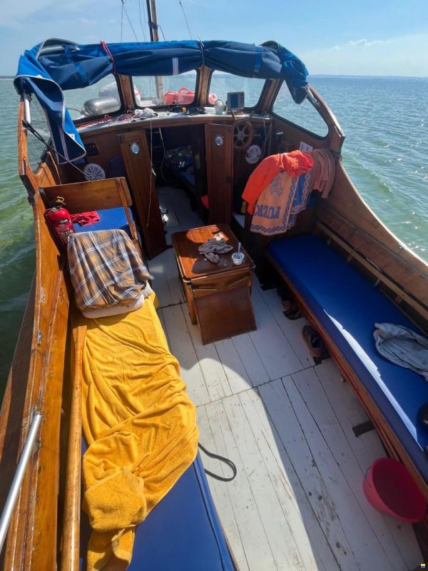 Classic Norwegian Wooden Motor Cruiser