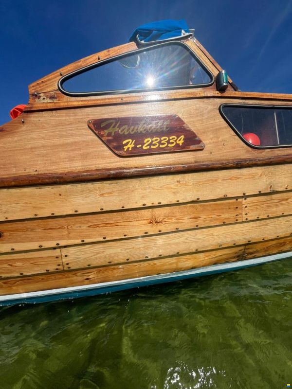 Classic Norwegian Wooden Motor Cruiser