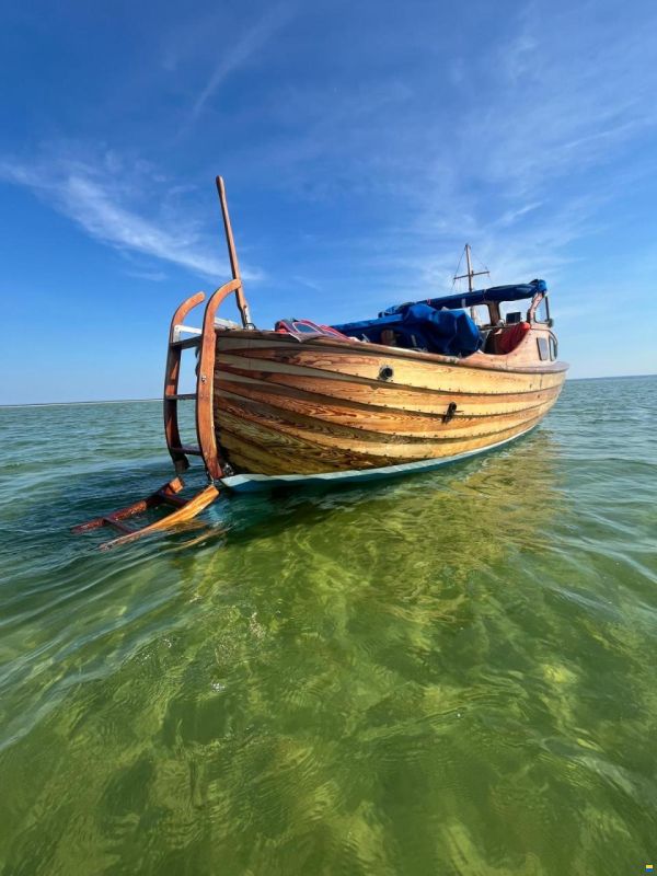 Classic Norwegian Wooden Motor Cruiser