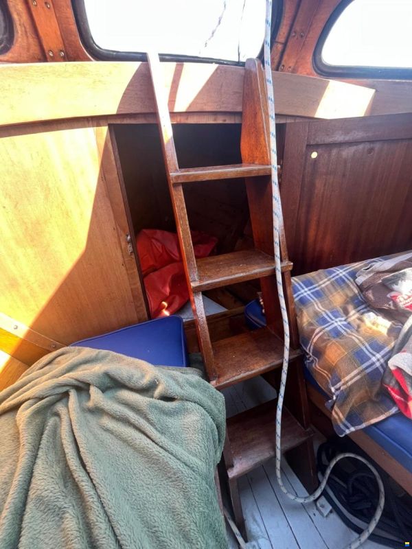 Classic Norwegian Wooden Motor Cruiser