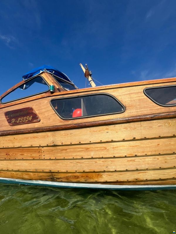 Classic Norwegian Wooden Motor Cruiser