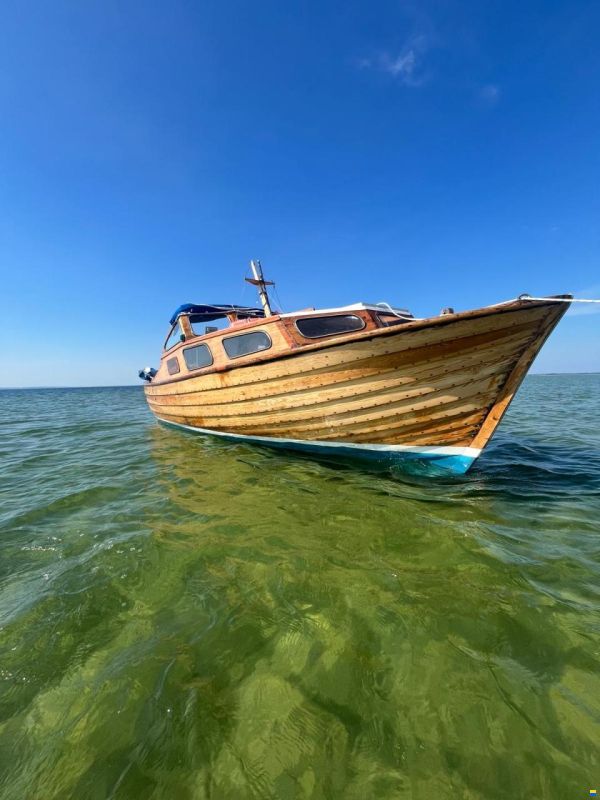 Classic Norwegian Wooden Motor Cruiser