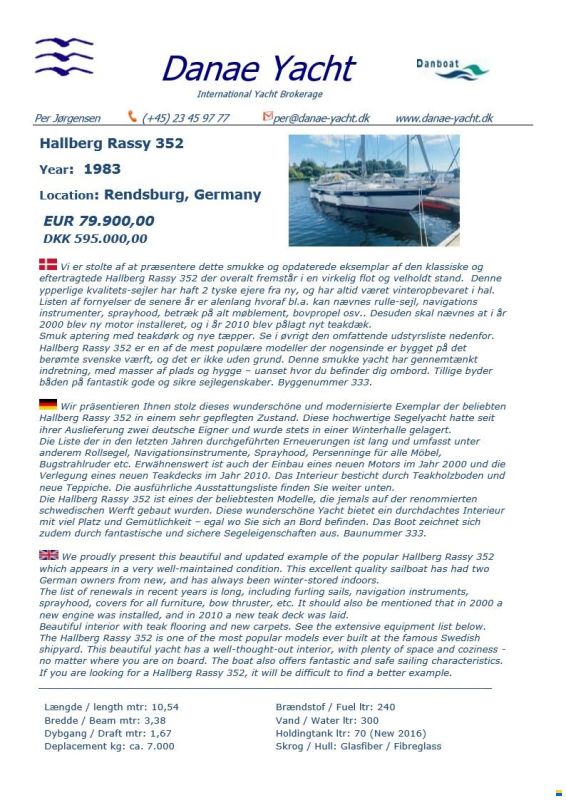 Hallberg-Rassy 352