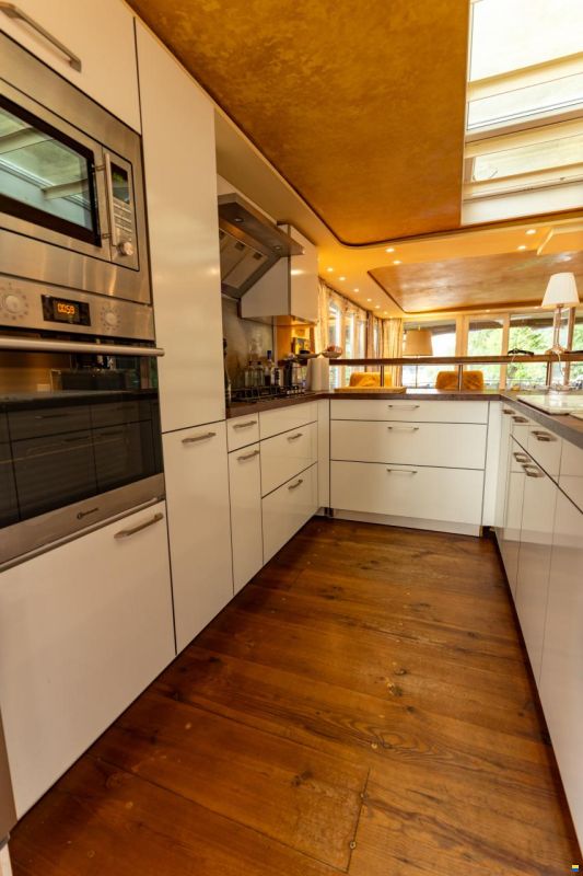 Hausboot Wohnschiff XXL 2 Stock 19,96 x