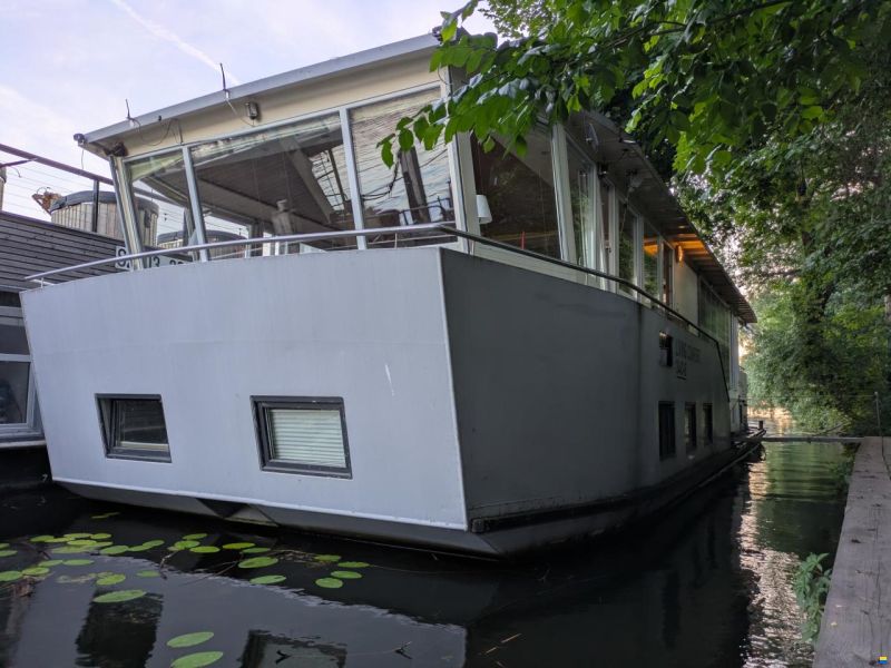 Hausboot Wohnschiff XXL 2 Stock 19,96 x
