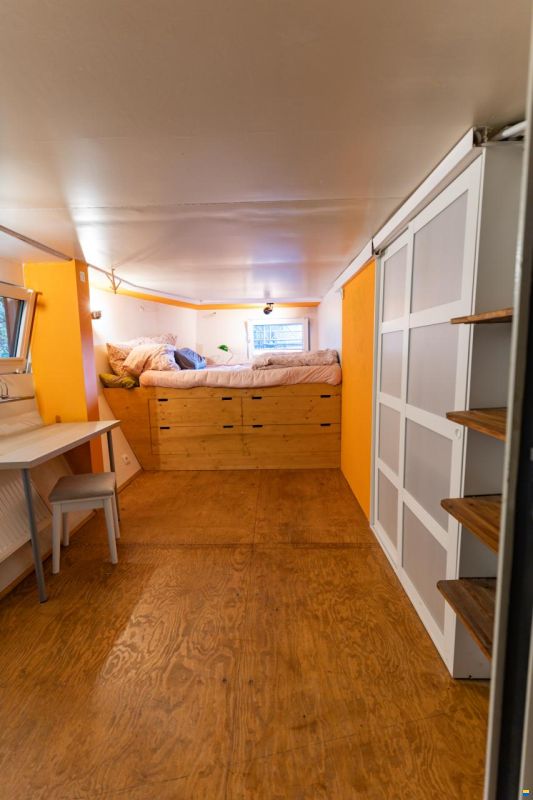 Hausboot Wohnschiff XXL 2 Stock 19,96 x