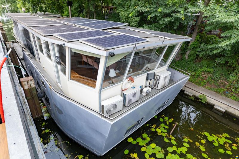Hausboot Wohnschiff XXL 2 Stock 19,96 x