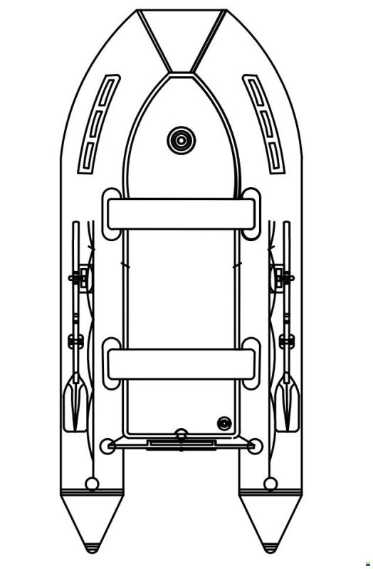 Ponton typu RIB