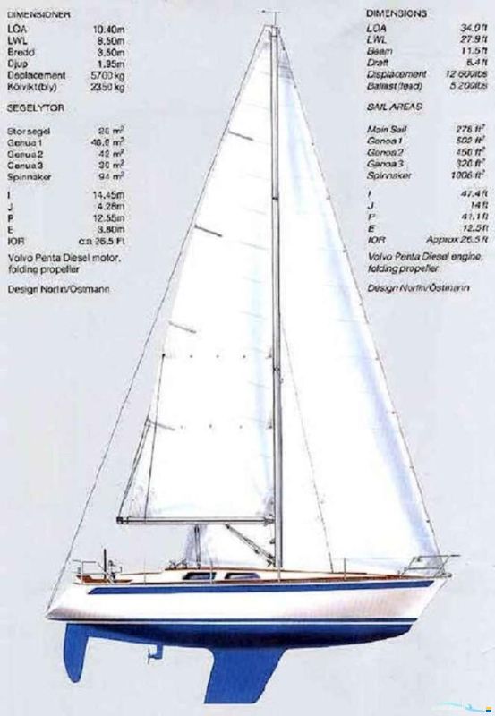 Sweden Yachts 340
