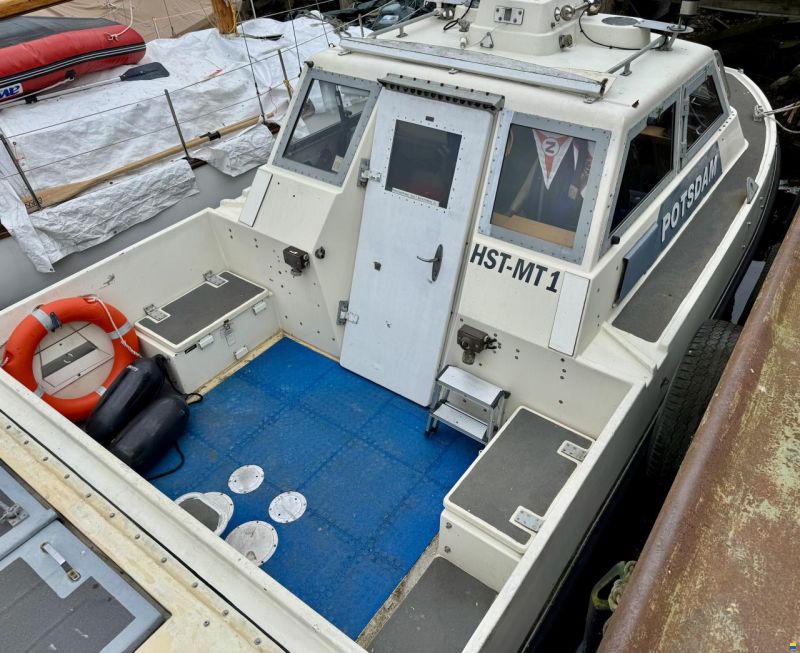 Rechlin Ehem. DDR Grenzsicherungsboot GSB 075.5