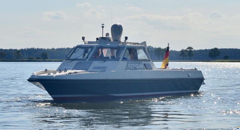 Rechlin Ehem. DDR Grenzsicherungsboot GSB 075.5