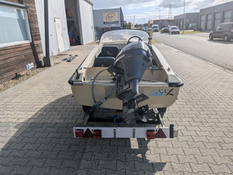 Boot met trailer