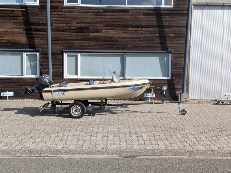 Boot met trailer